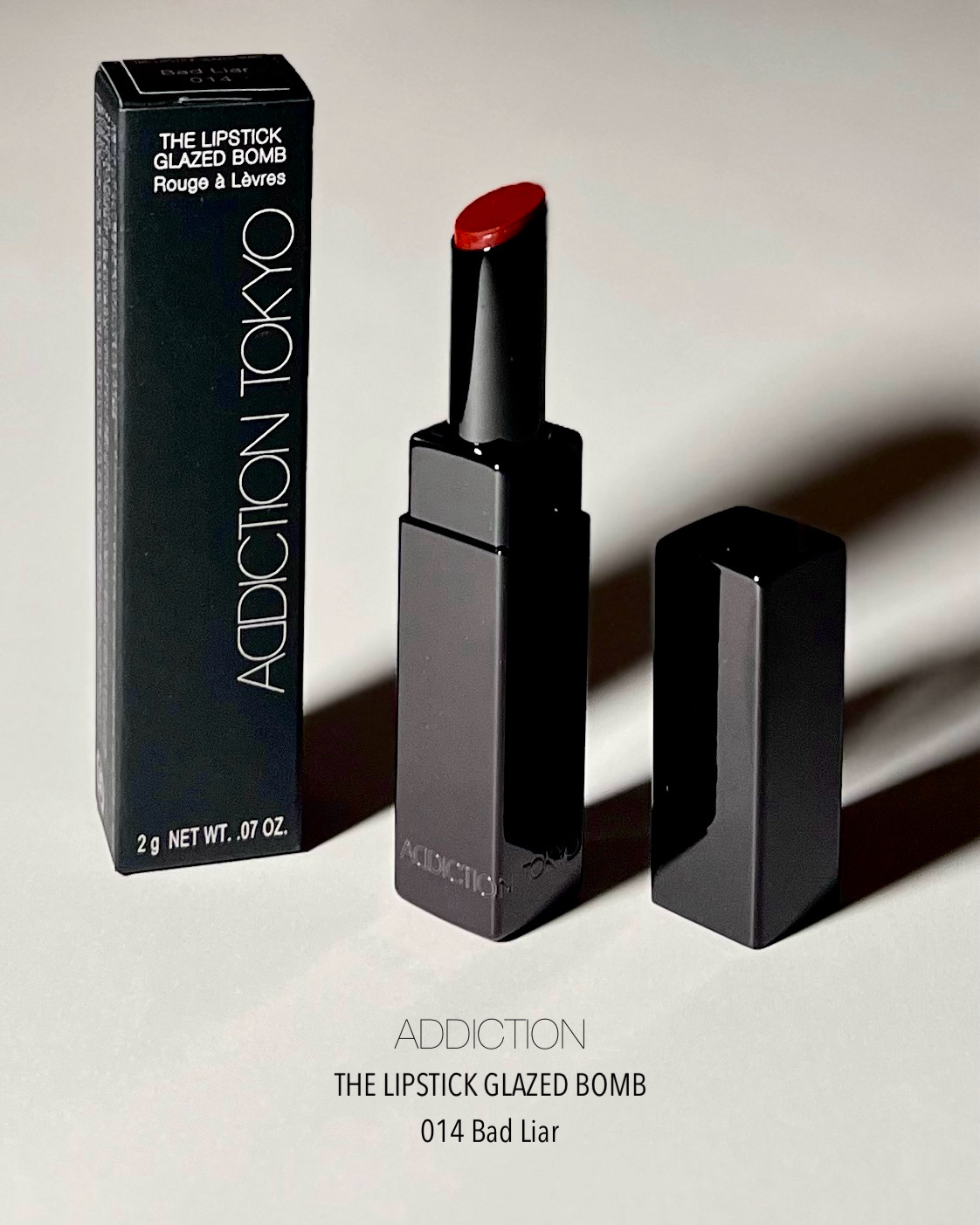 アディクション ザ リップスティック グレイズドボム/ADDICTION/口紅を使ったクチコミ（3枚目）