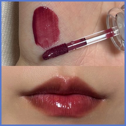 ラカ マキシグレイヤーティント/Laka/リップティントを使ったクチコミ(2枚目)