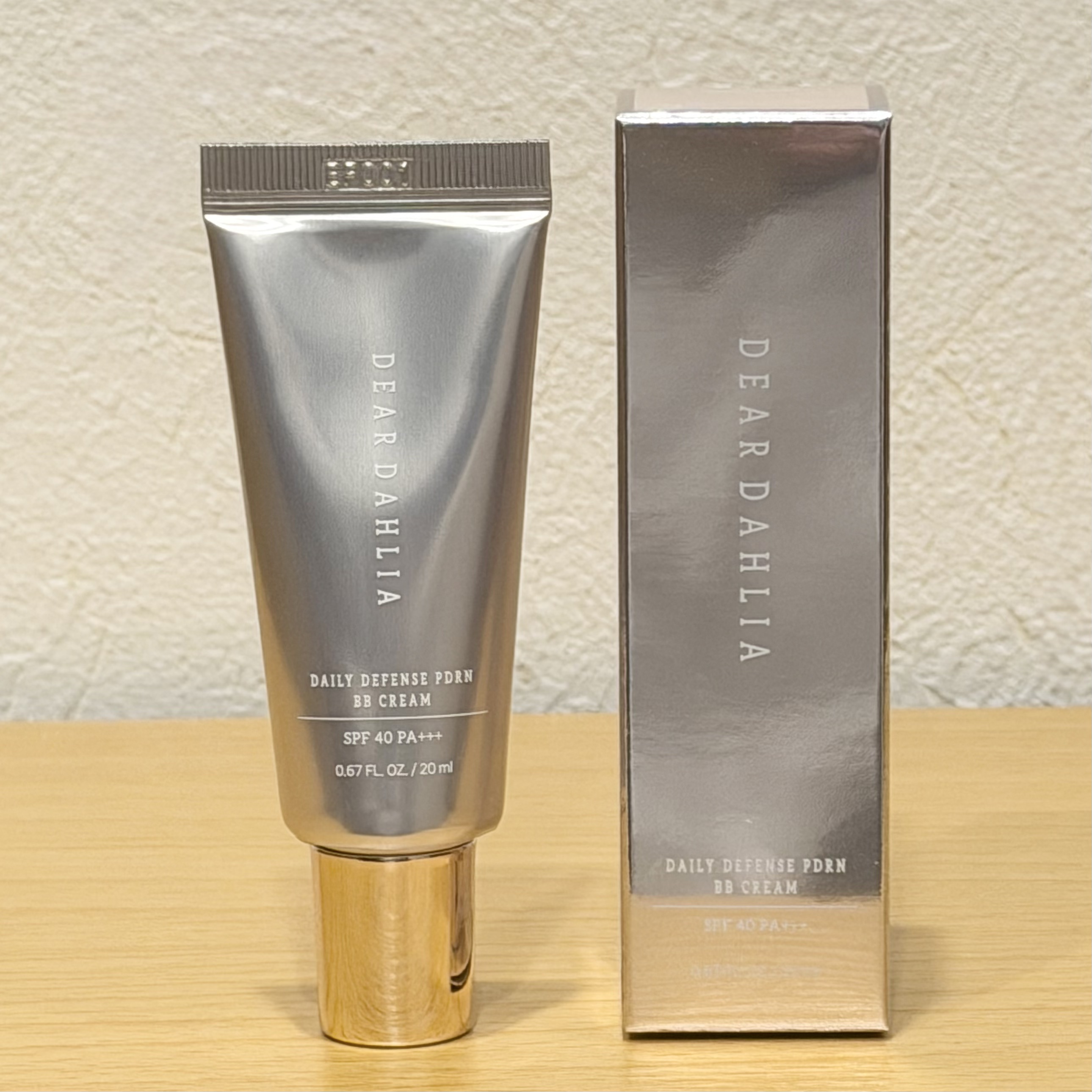 デイリーディフェンス PDRN BBクリーム/DEAR DAHLIA/BBクリームを使ったクチコミ（1枚目）