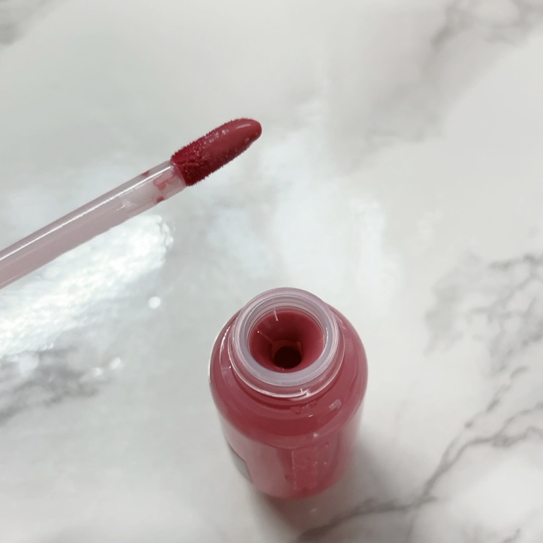 ジューシーデューイグロウティント 08 ベリーラテ/dasique/リップティントを使ったクチコミ（3枚目）