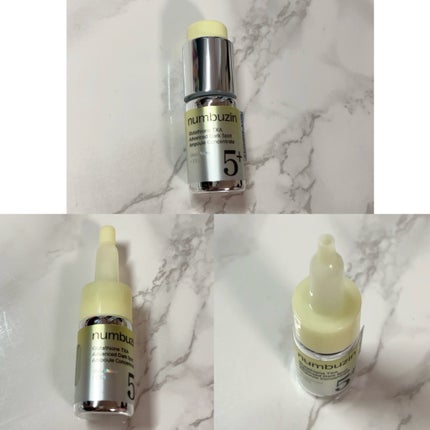 5番 白玉グルタチオン100×TXA10集中トーニング美容液/numbuzin/美容液を使ったクチコミ(3枚目)