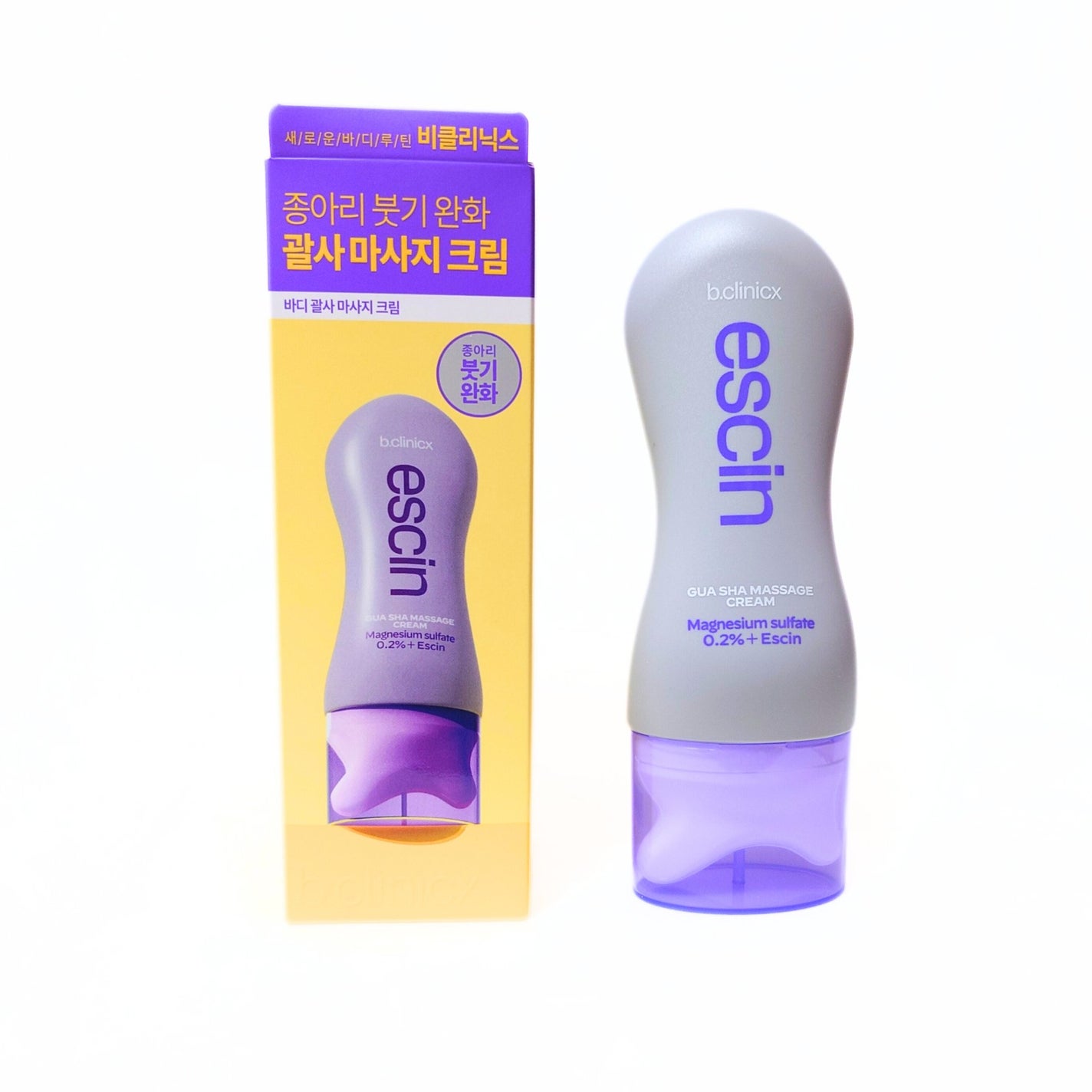 マグネシウムプラスエスシン ボディー かっさ マッサージ クリーム/b.clinicx/ボディクリームを使ったクチコミ(1枚目)