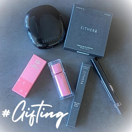 Dewy Syrup Tint/EITHER&/口紅を使ったクチコミ(1枚目)