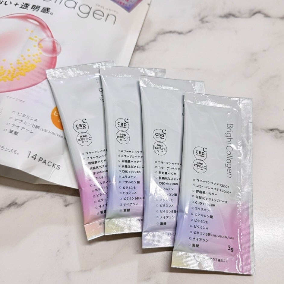 ブライト コラーゲン/Feat./美容サプリメントを使ったクチコミ(2枚目)