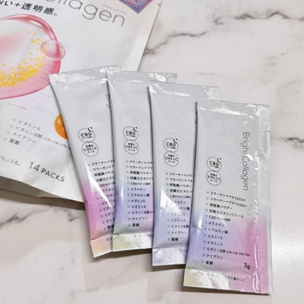 ブライト コラーゲン/Feat./美容サプリメントを使ったクチコミ(2枚目)