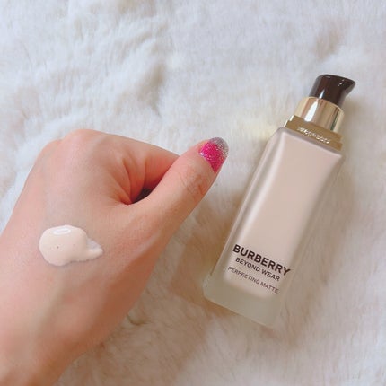 バーバリー ビヨンド ウェア パーフェクティング マット/Burberry Beauty/リキッドファンデーションを使ったクチコミ(2枚目)