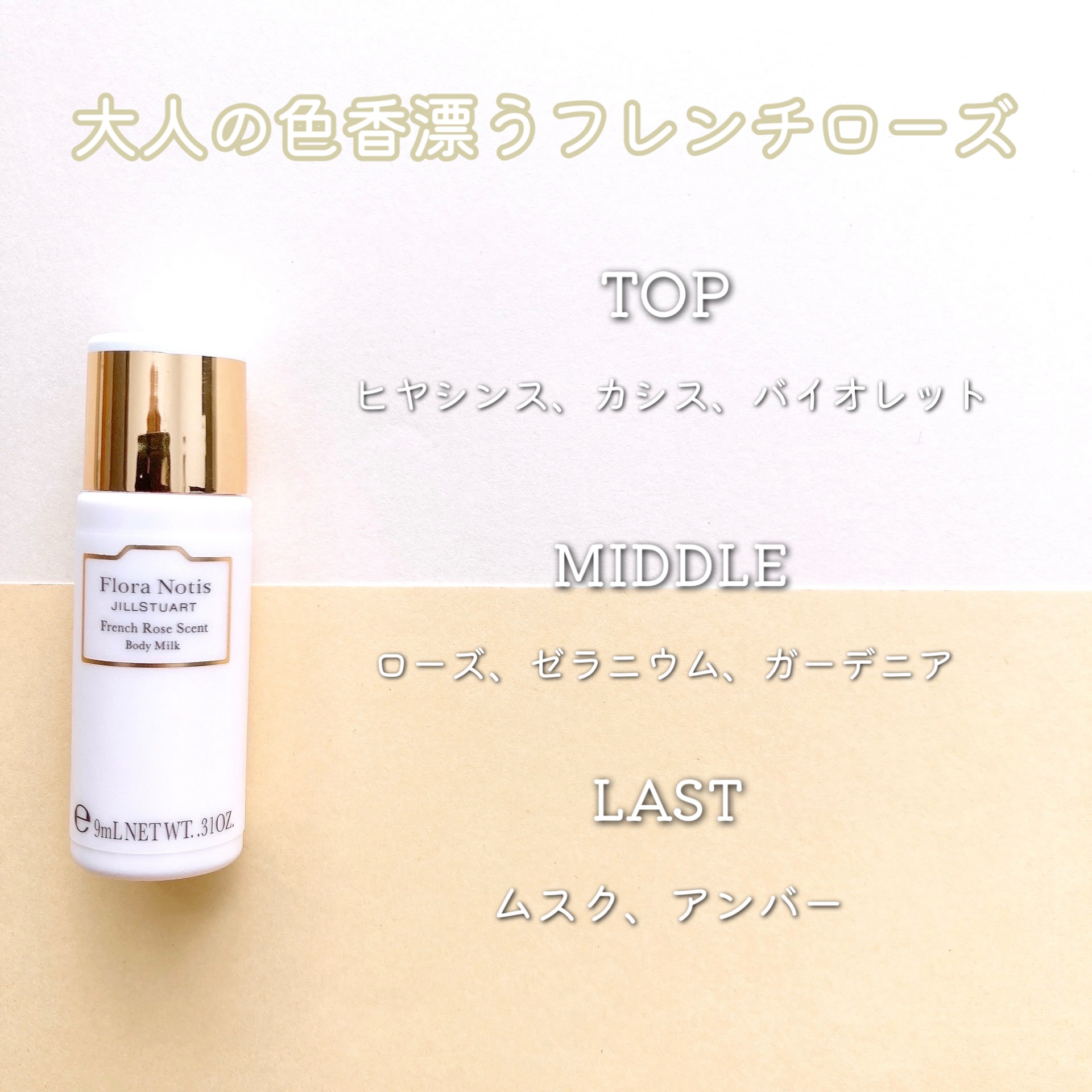 フレンチローズ ボディミルク/Flora Notis JILL STUART/ボディミルクを使ったクチコミ（2枚目）