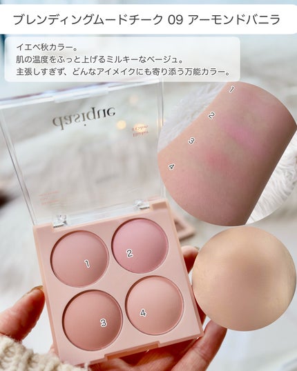 シャドウパレット/dasique/アイシャドウパレットを使ったクチコミ(4枚目)