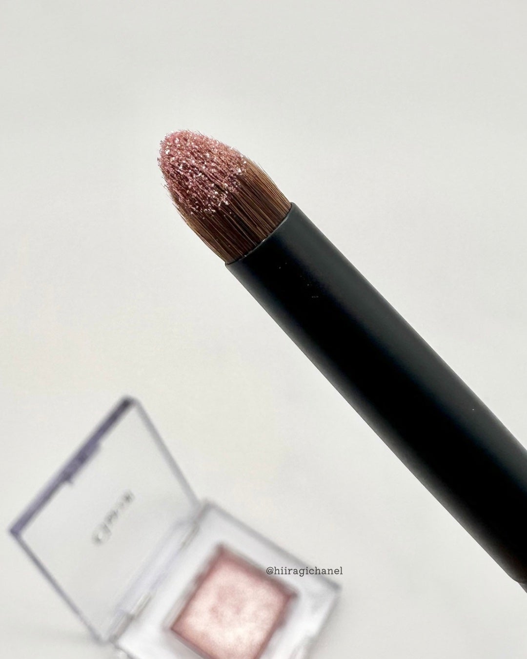 熊野筆アイシャドウブラシ083/チャコット・コスメティクス/メイクアップキットを使ったクチコミ(4枚目)