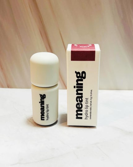 ハイドロリップティント/meaning/リップティントを使ったクチコミ(4枚目)