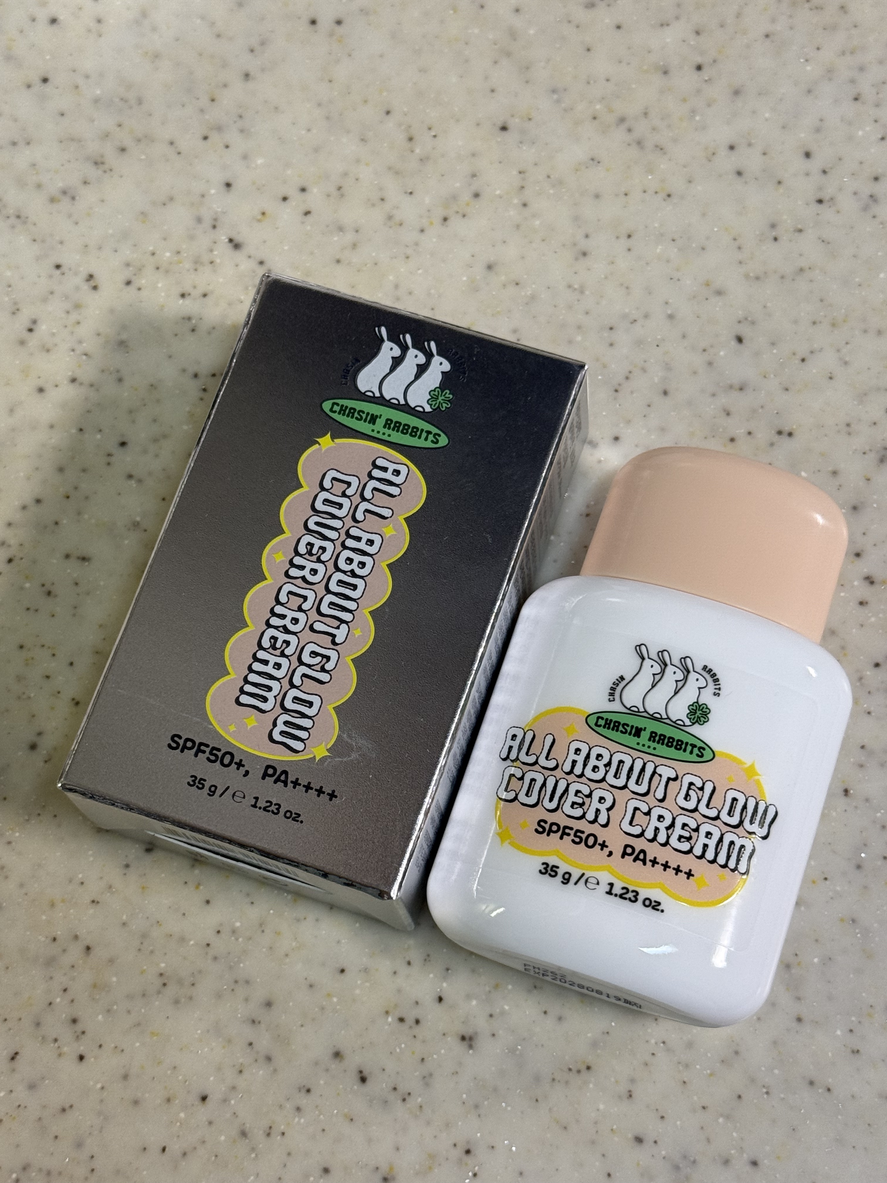 オールアバウトグロウカバークリーム/CHASIN'RABBITS/日焼け止めクリームを使ったクチコミ（1枚目）