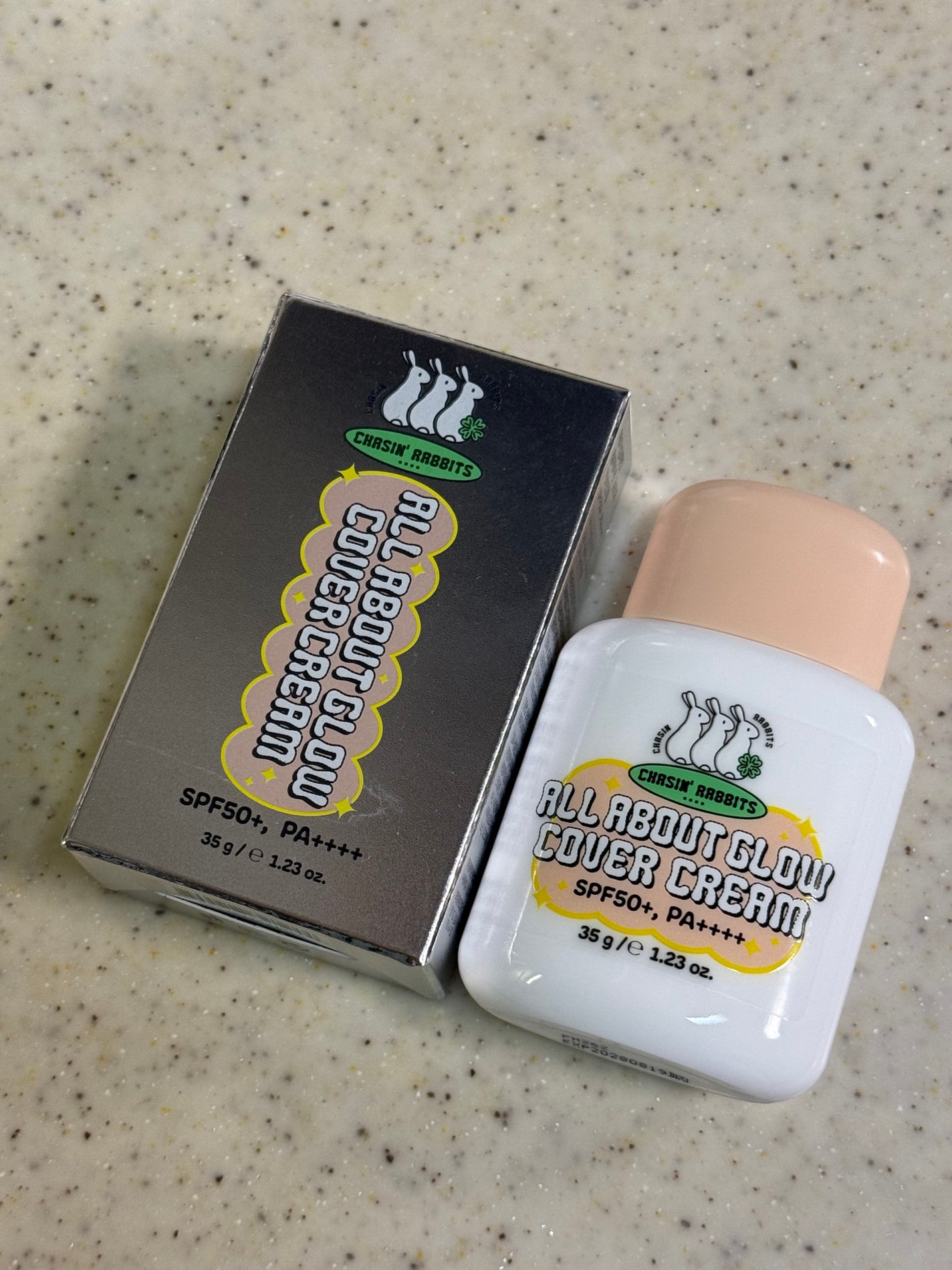 オールアバウトグロウカバークリーム/CHASIN'RABBITS/日焼け止めクリームを使ったクチコミ(1枚目)