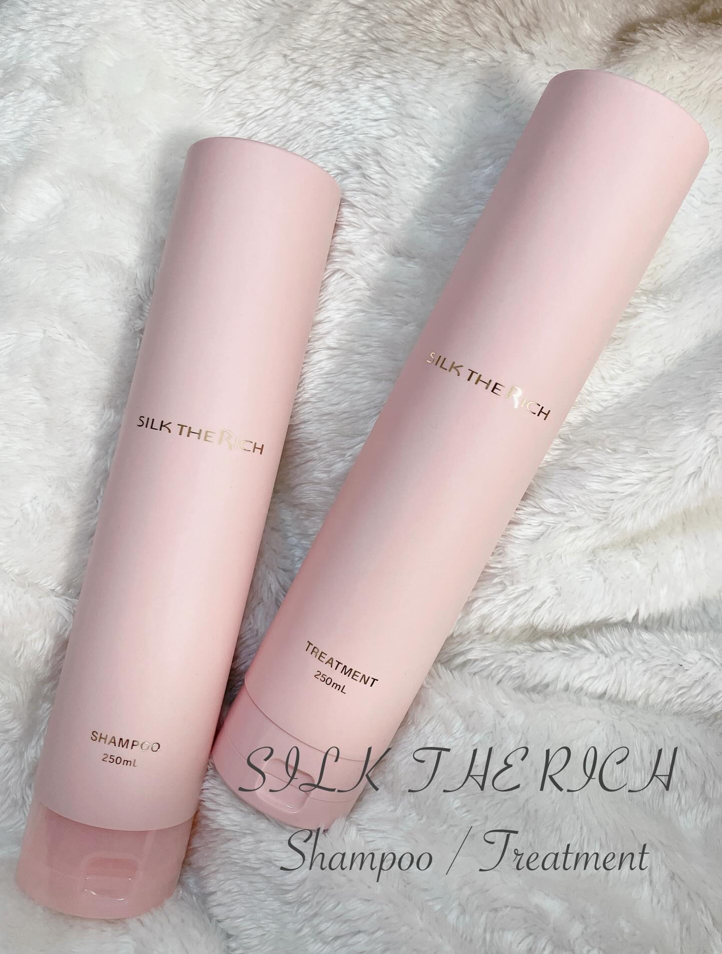 SILK THE RICH ハイモイスト&リペア シャンプー・トリートメント/SILK THE RICH/市販シャンプーを使ったクチコミ（1枚目）