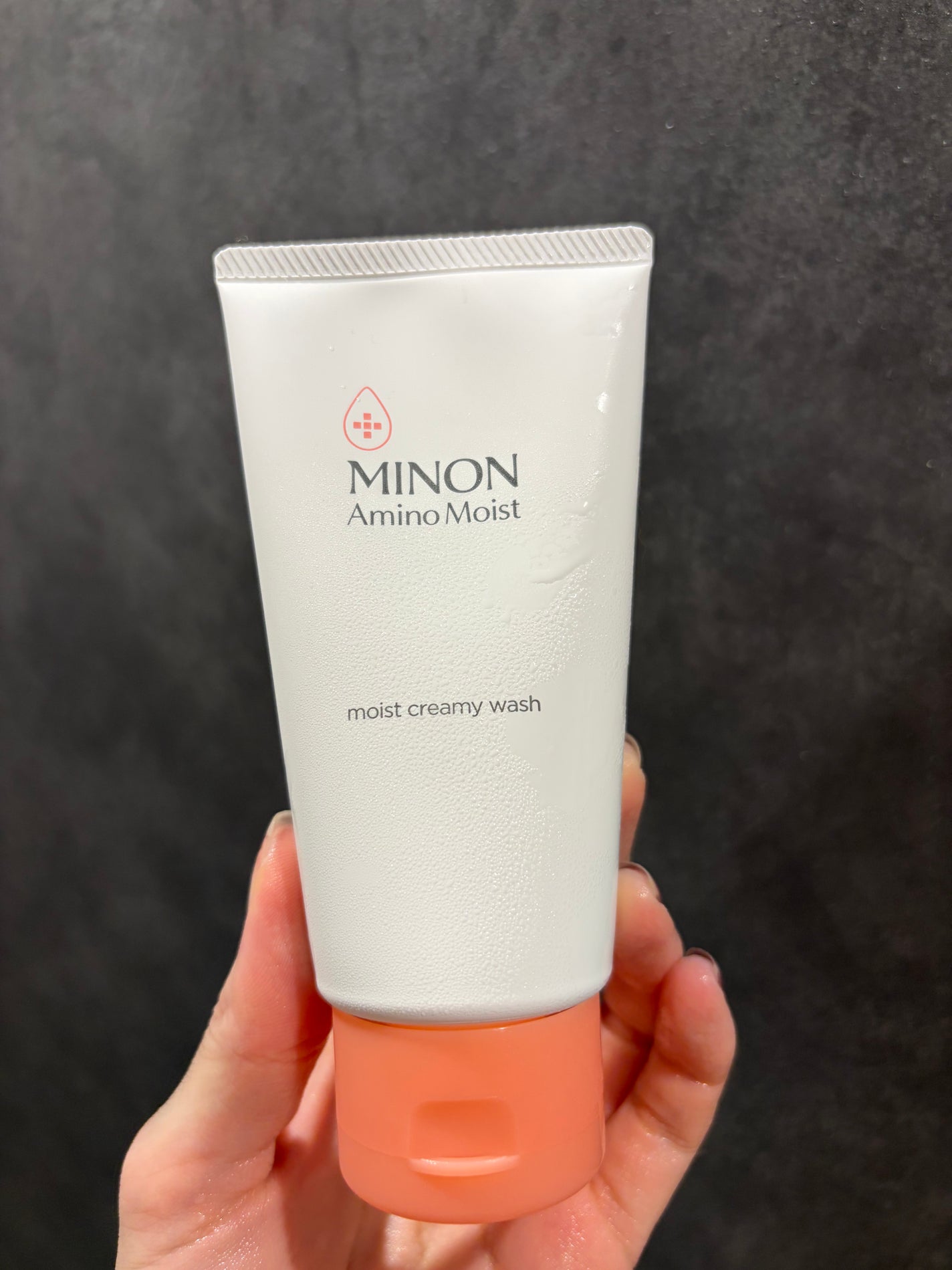 アミノモイスト モイストクリーミィ ウォッシュ/ミノン/洗顔フォームを使ったクチコミ(1枚目)