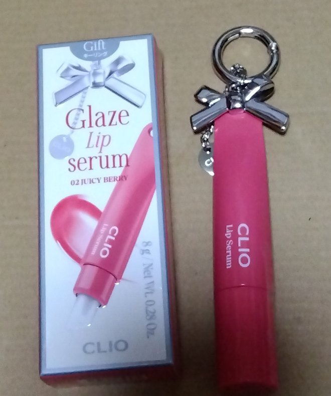 グレーズリップセラム/CLIO/リップグロスを使ったクチコミ（1枚目）