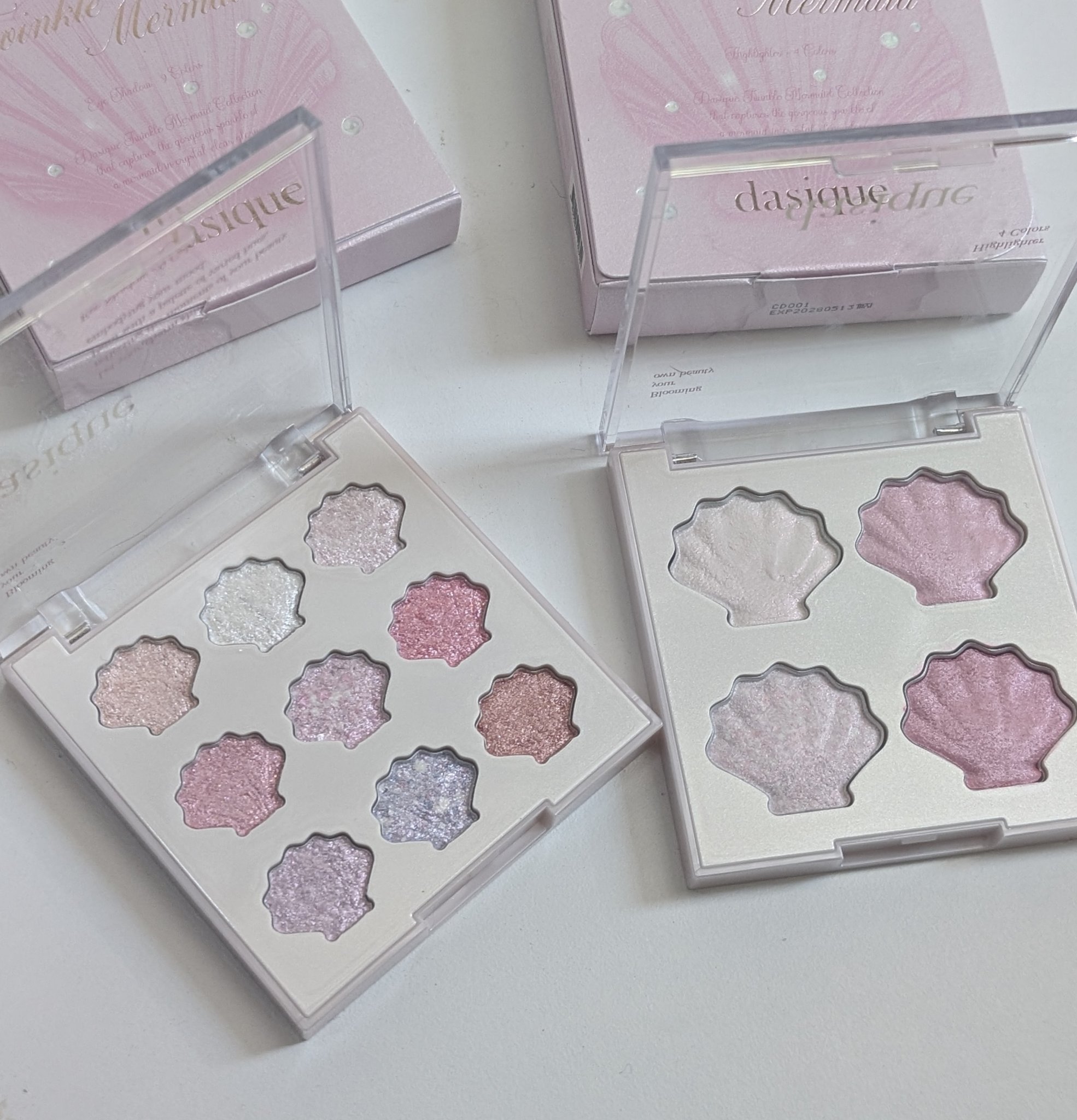 シャイングロイハイライターパレット/dasique/クリームハイライトを使ったクチコミ（1枚目）