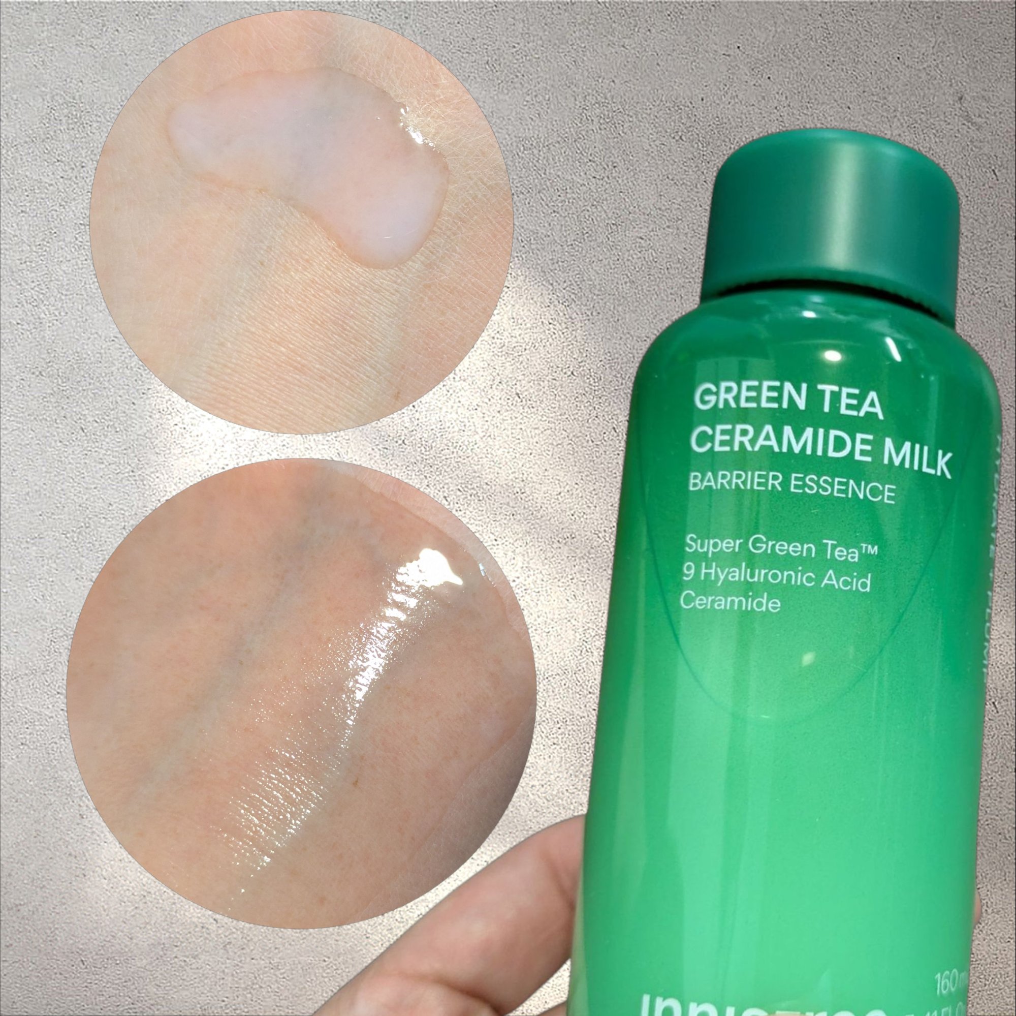 innisfree グリーンティー セラミド ミルク エッセンストナーのクチコミ「
‐‐‐‐‐‐‐‐‐‐‐‐‐‐‐‐‐‐‐‐‐‐‐‐‐‐‐‐‐‐‐‐‐‐

商品名：イニスフリー.....」（2枚目）