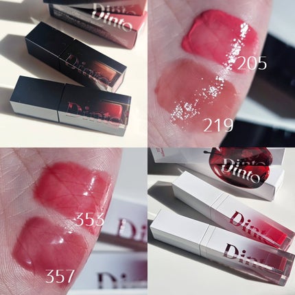 ブラーグロイリップティント/Dinto/リップティントを使ったクチコミ(4枚目)