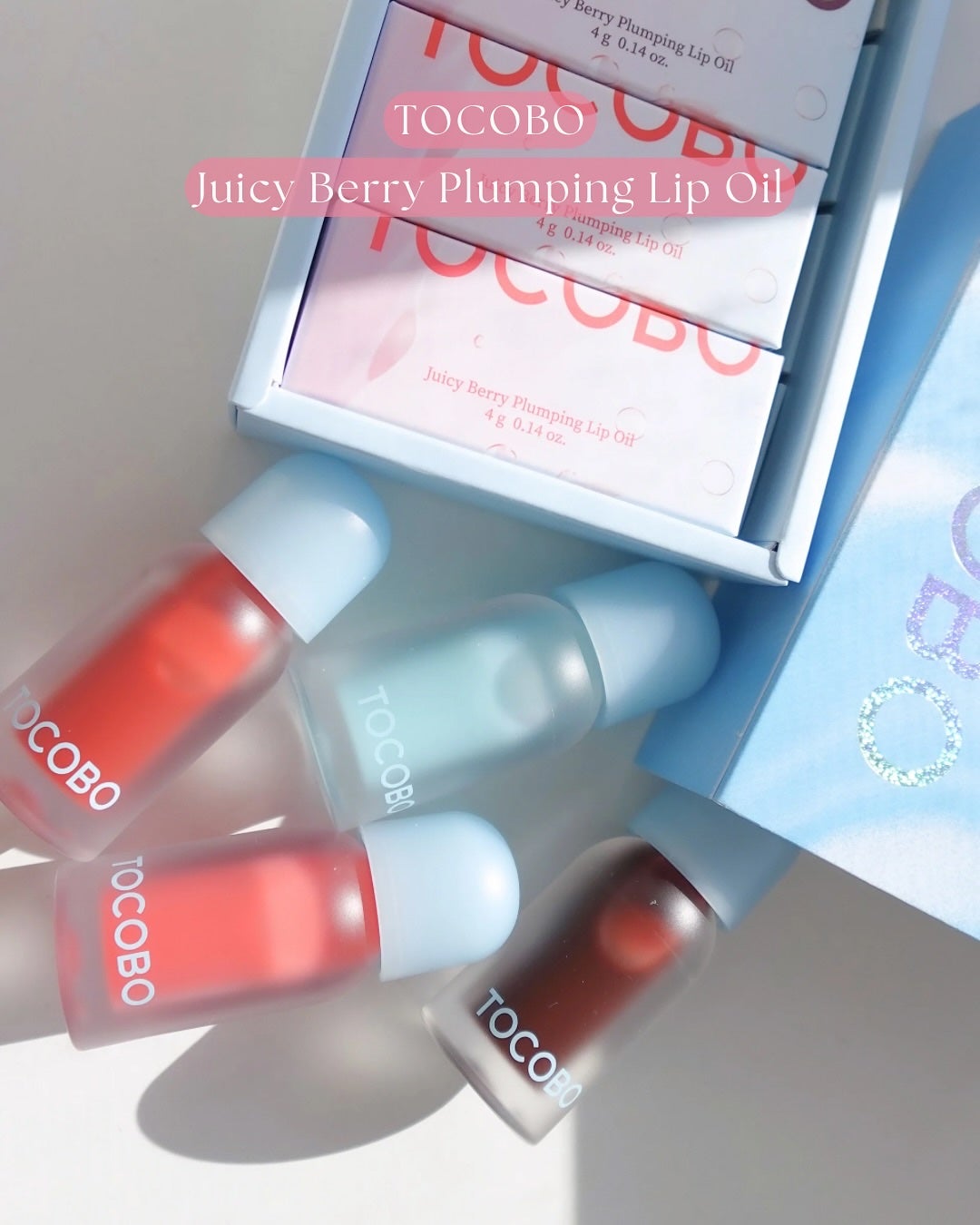ジューシーベリープランピングリップオイル/TOCOBO/リップグロスを使ったクチコミ(2枚目)