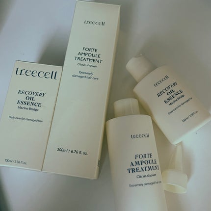 リカバリー オイルエッセンス/treecell/アウトバストリートメントを使ったクチコミ(1枚目)