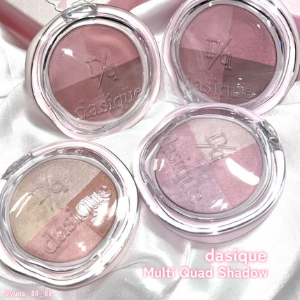 マルチクアッドシャドウ/dasique/パウダーアイシャドウを使ったクチコミ(2枚目)