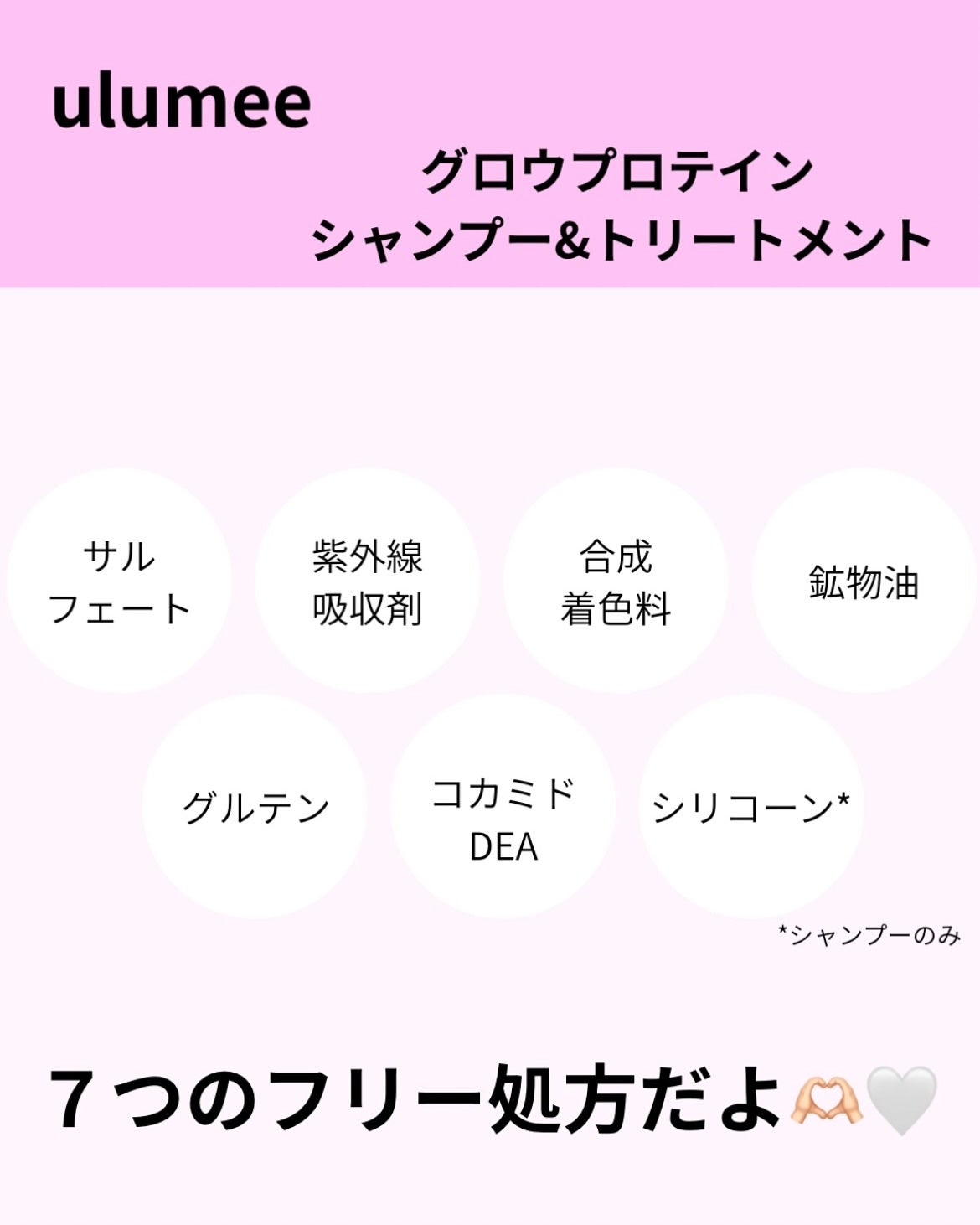 グロウプロテイン シャンプー/トリートメント/ulumee/市販シャンプーを使ったクチコミ(3枚目)
