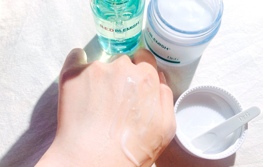 レッドブレミッシュ クリアスージングクリーム/Dr.G/フェイスクリームを使ったクチコミ（1枚目）