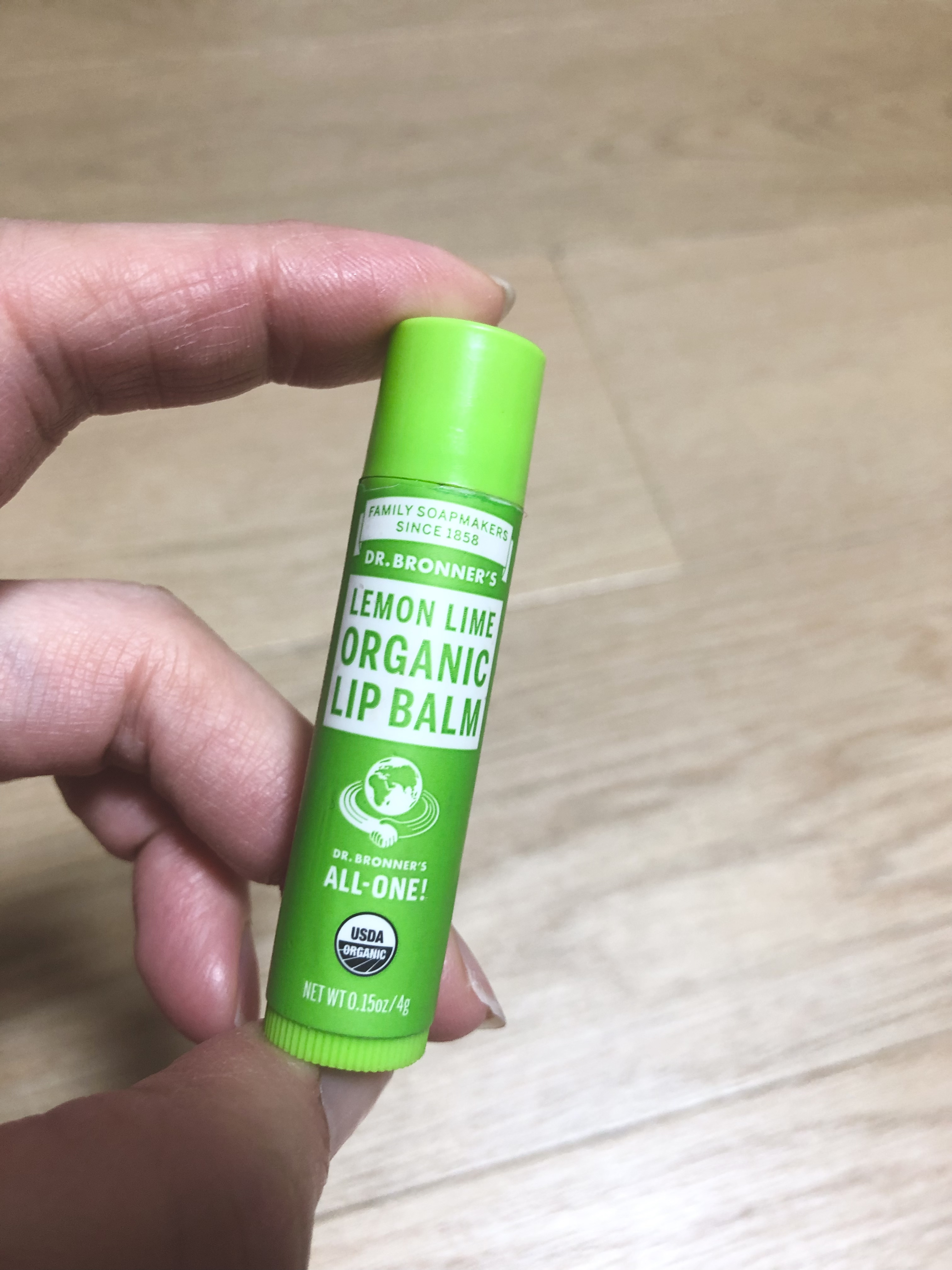 マジック オーガニックリップバーム/ドクターブロナー/リップバームを使ったクチコミ（1枚目）