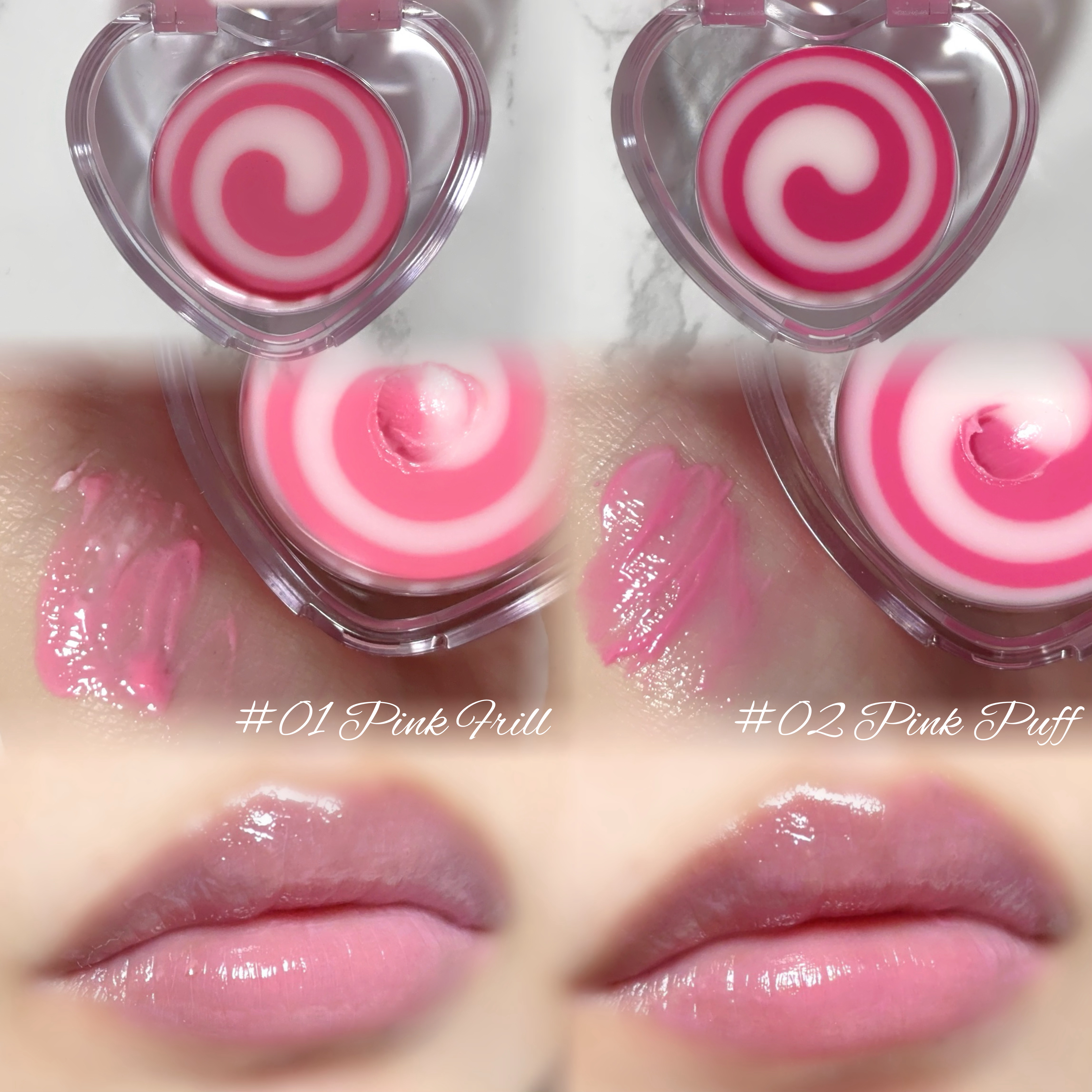 キャンディローリングポット/dasique/リップグロスを使ったクチコミ（3枚目）