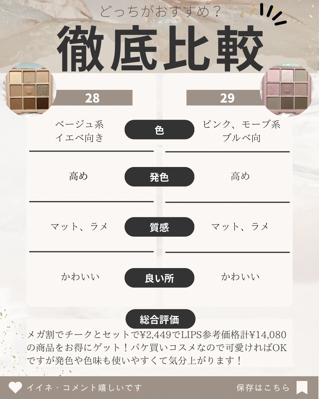 シャドウパレット/dasique/アイシャドウパレットを使ったクチコミ(6枚目)