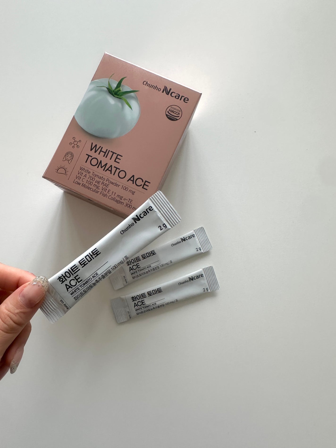 ホワイトトマト ACE 1box 30包/ChunhoNcare/美容サプリメントを使ったクチコミ(2枚目)