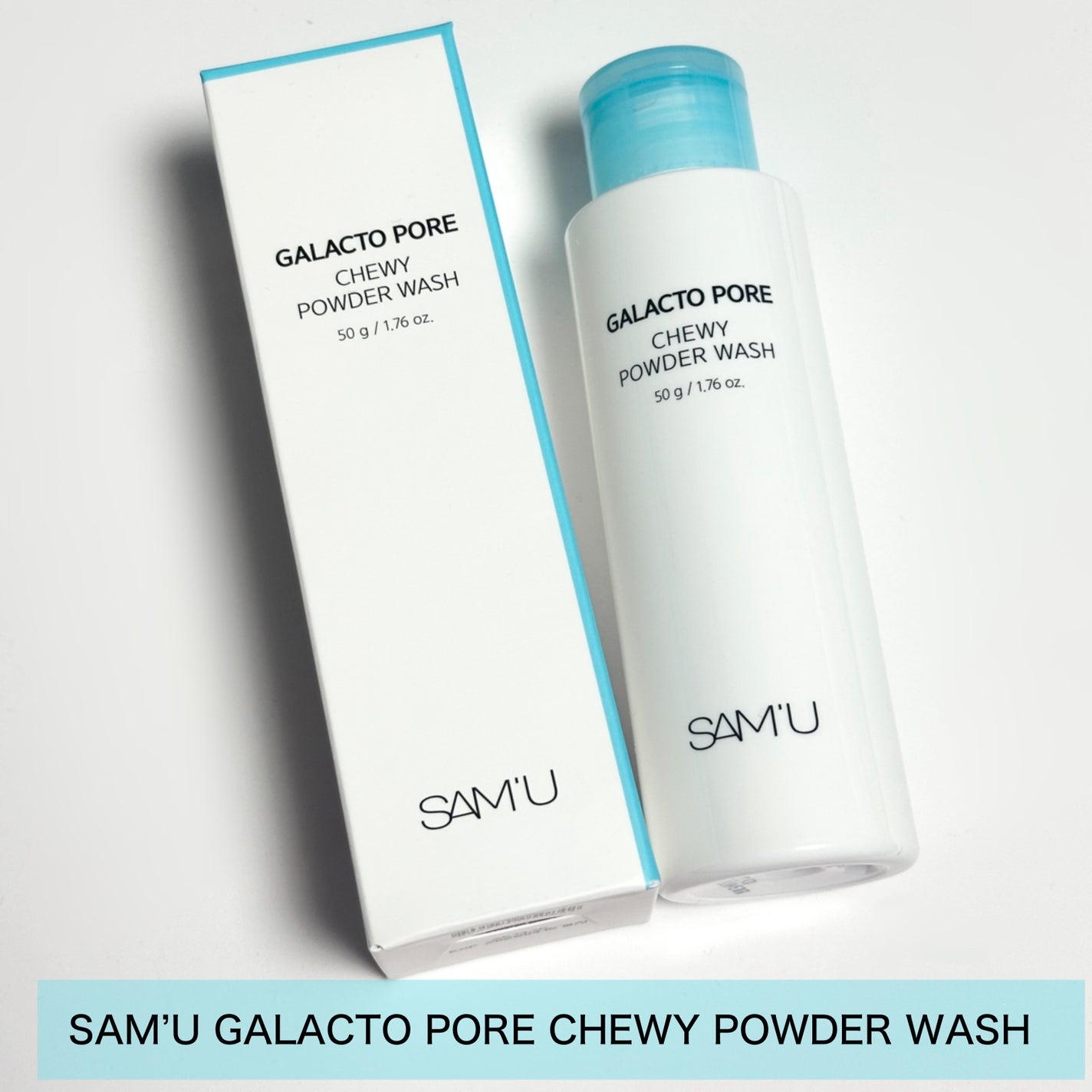 サミュ ガラクトポア チューイー パウダーウォッシュ/SAM'U/洗顔パウダーを使ったクチコミ(1枚目)