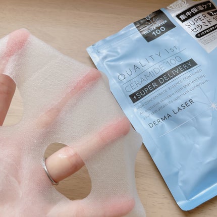 ダーマレーザー スーパーセラミド100マスク/クオリティファースト/シートマスク・パックを使ったクチコミ(6枚目)