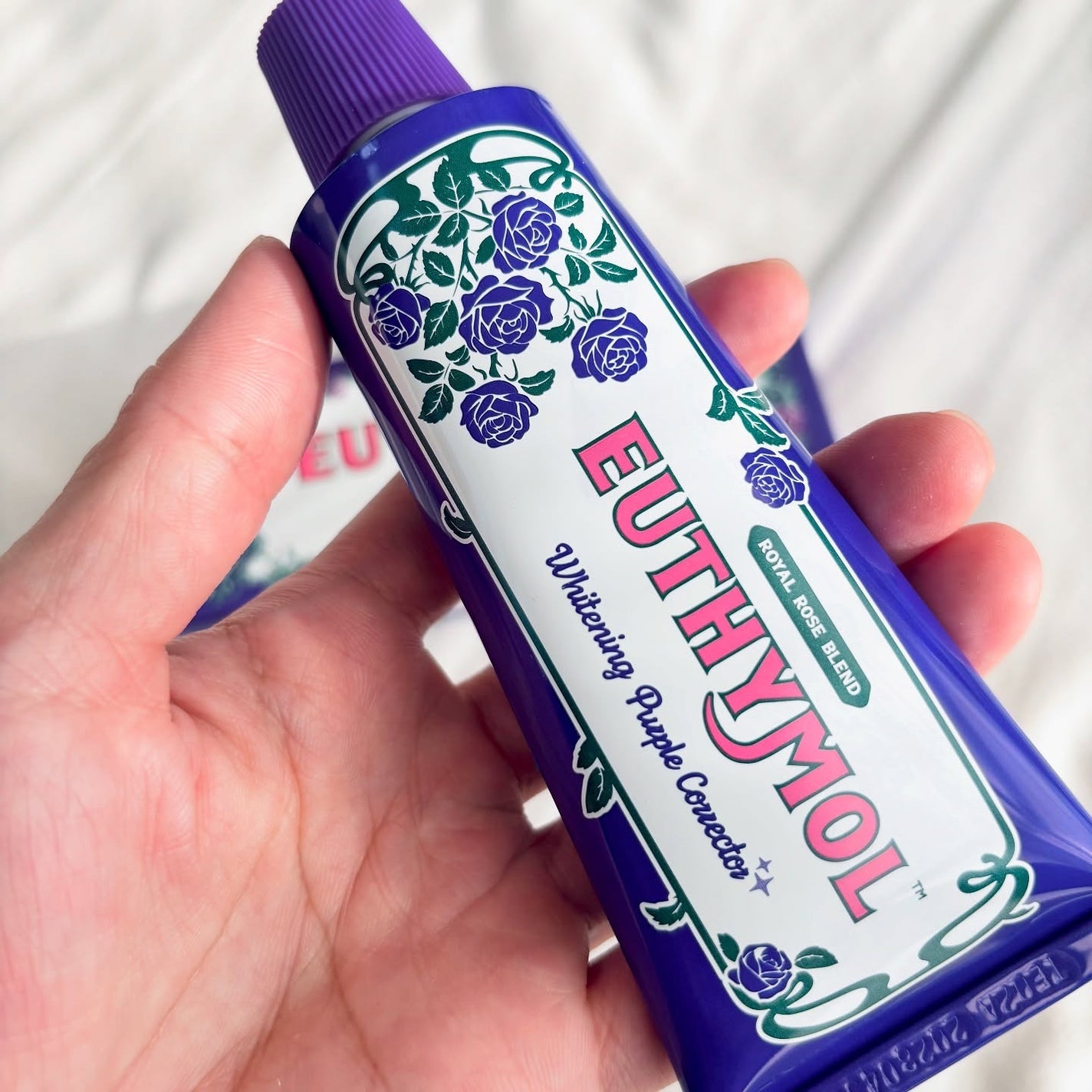 パープルコレクターロイヤルローズブレンド/EUTHYMOL/歯磨き粉を使ったクチコミ(4枚目)