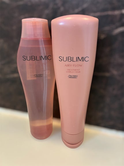 エアリーフロー シャンプー/トリートメント/サブリミック/サロンシャンプーを使ったクチコミ(1枚目)