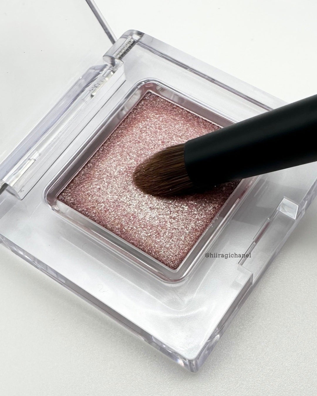 熊野筆アイシャドウブラシ083/チャコット・コスメティクス/メイクアップキットを使ったクチコミ(3枚目)