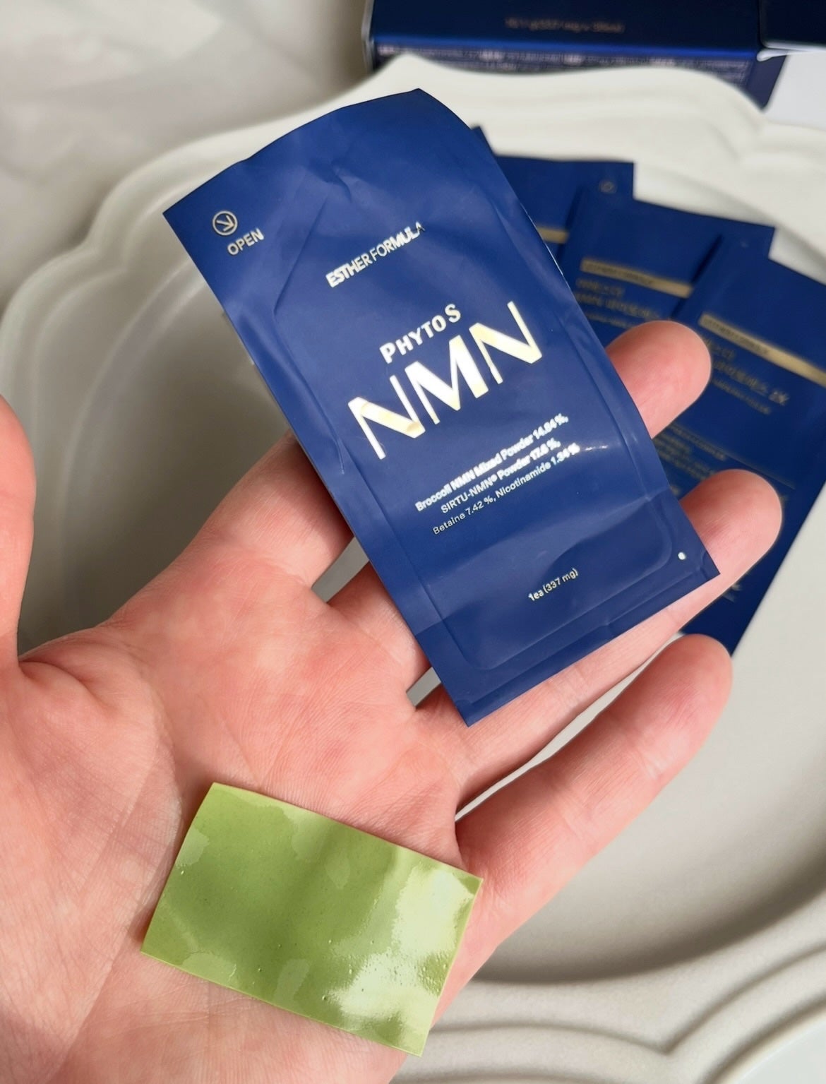 ヨエスター植物性NMNフィトエス2Xフィルム/ESTHER FORMULA/美容サプリメントを使ったクチコミ(5枚目)