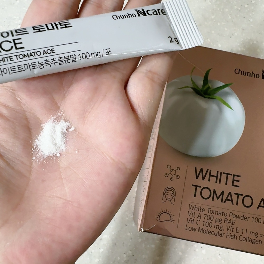  ホワイトトマト ACE 1box 30包/ChunhoNcare/美容サプリメントを使ったクチコミ（2枚目）