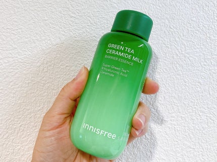 グリーンティー セラミド ミルク エッセンストナー/innisfree/化粧水を使ったクチコミ(1枚目)