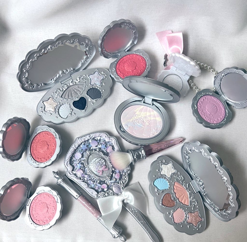 シェルズジュエルコレクション 6色アイシャドウパレット/FlowerKnows/アイシャドウパレットを使ったクチコミ(4枚目)