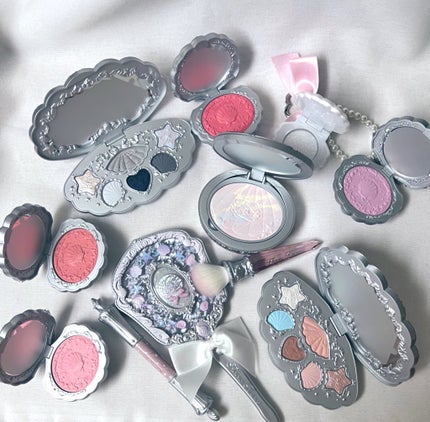 シェルズジュエルコレクション 6色アイシャドウパレット/FlowerKnows/アイシャドウパレットを使ったクチコミ(4枚目)