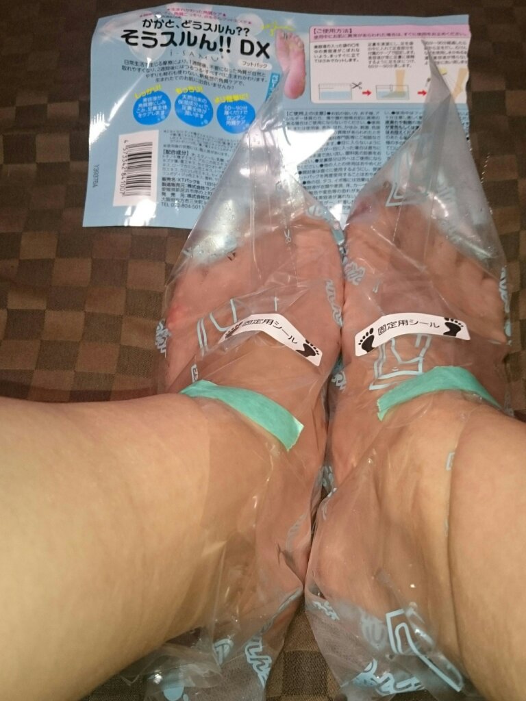 かかと どうスルん？？そうスルんDX/Stay Free/レッグ・フットケアを使ったクチコミ（2枚目）
