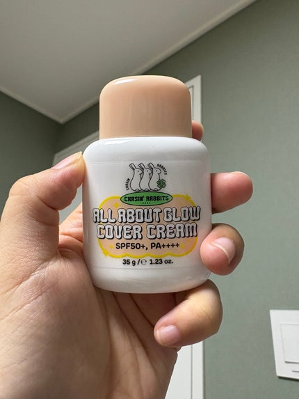 オールアバウトグロウカバークリーム/CHASIN'RABBITS/日焼け止めクリームを使ったクチコミ(1枚目)