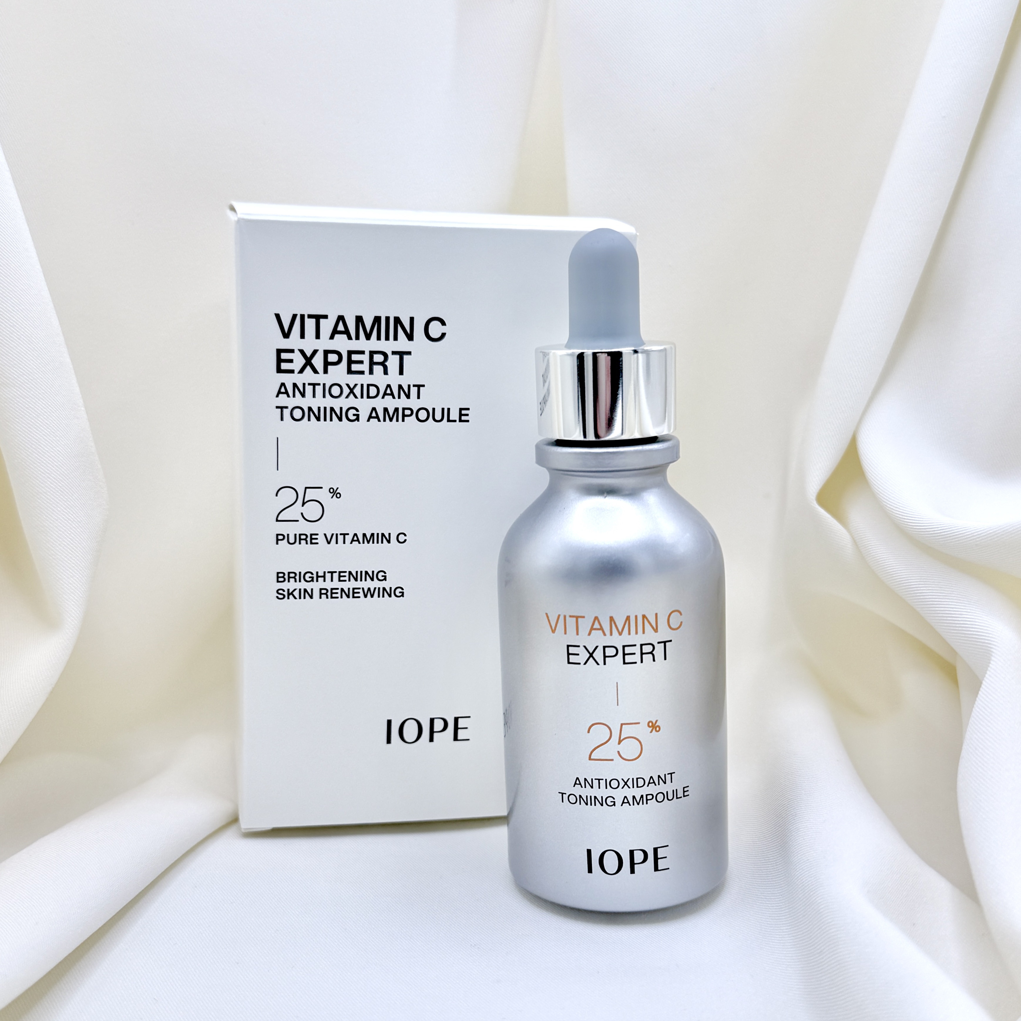 #PR アイオペさまからいただきました

IOPE ビタミンC25%アンプル🍋

独特な香り💭
若干の刺激を感じる時があるかも

私は夜だけ使うのがすき！
早めの使い切りがおすすめ

#ガチモニター_アイオペ