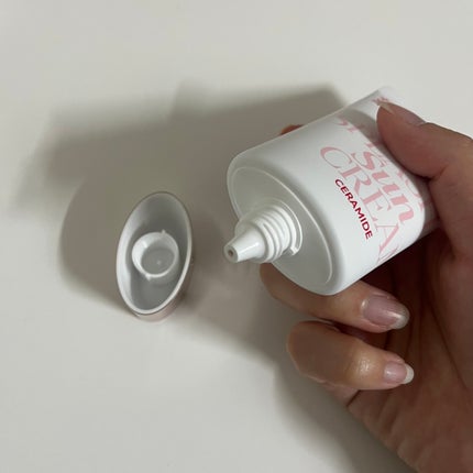 ウォータースプラッシュサンクリーム セラミド/espoir/日焼け止めクリームを使ったクチコミ(2枚目)