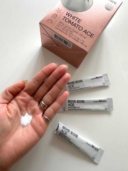 ホワイトトマト ACE 1box 30包/ChunhoNcare/美容サプリメントを使ったクチコミ(3枚目)