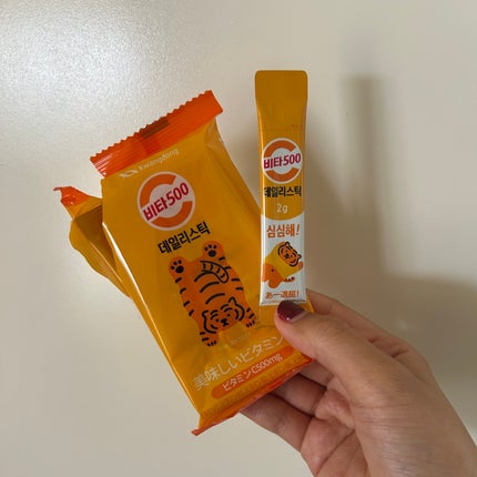 Kwangdong ビタ500デイリースティック/Kwangdong/美容サプリメントを使ったクチコミ(3枚目)