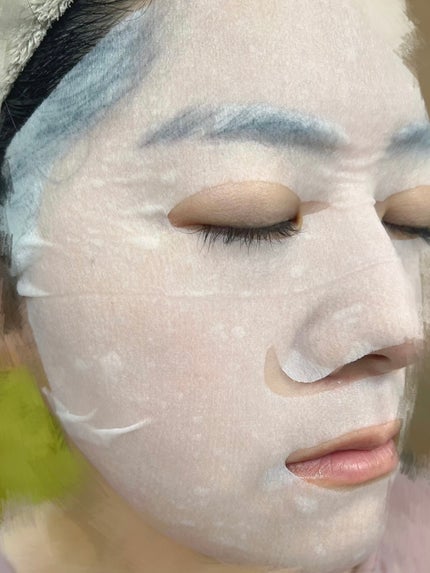 ルルルンプレシャス GREEN(Glow Up)/ルルルン/シートマスク・パックを使ったクチコミ(2枚目)