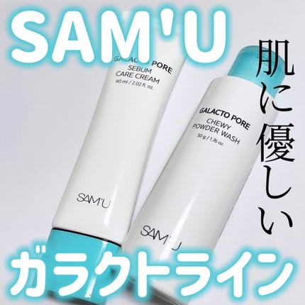 サミュ ガラクトポア チューイー パウダーウォッシュ/SAM'U/洗顔パウダーを使ったクチコミ(1枚目)