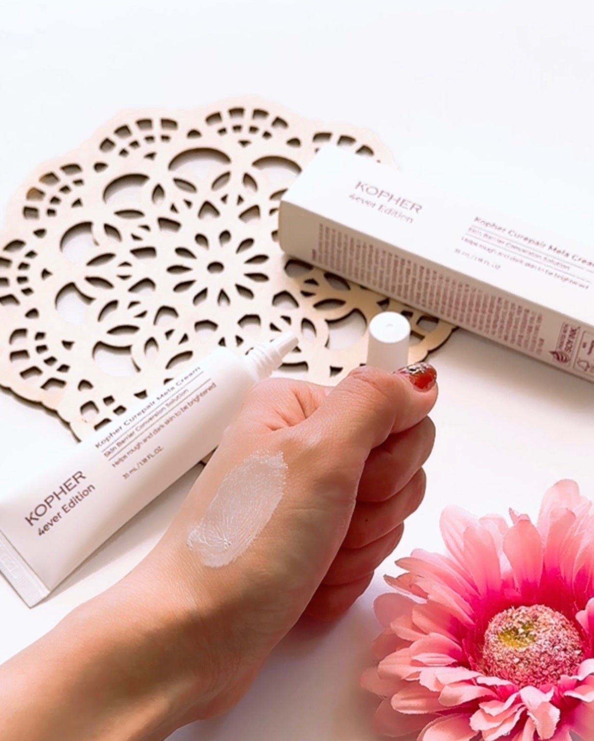 CUREPAIR MELA CREAM /KOPHER/フェイスクリームを使ったクチコミ(5枚目)